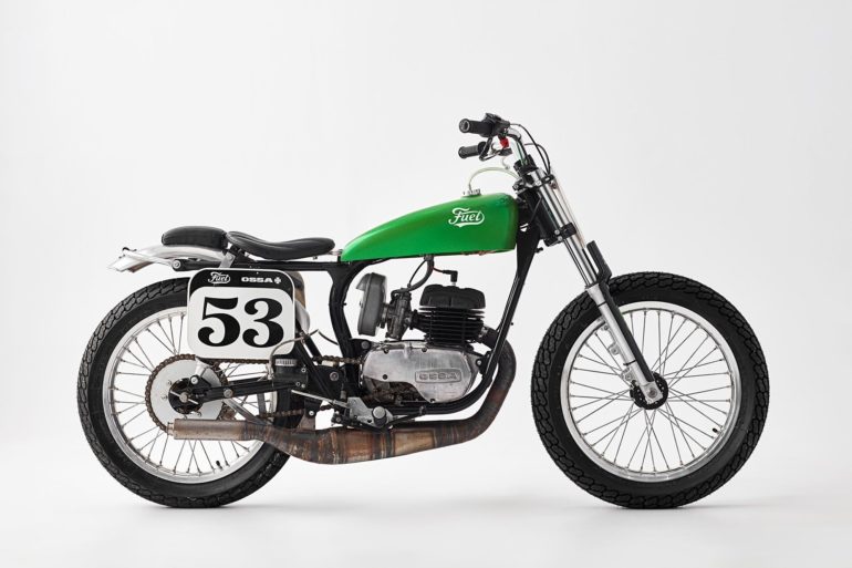 The Fuel Green Wasp OSSA motorcycle