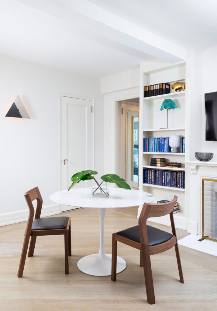 small space design light paint
