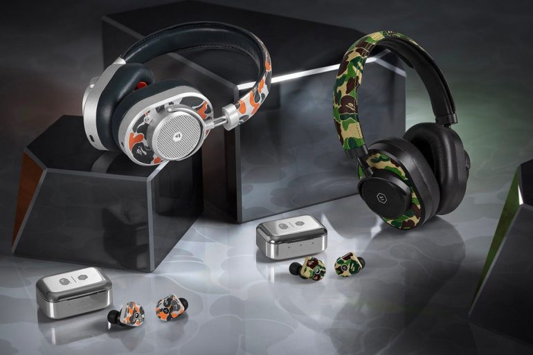 bape master & dynamic headphones