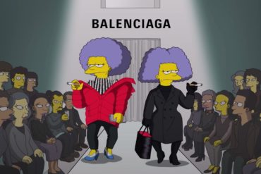 Balenciaga Enlists The Simpsons To Model Its SS22 Collection For Paris Fashion Week
