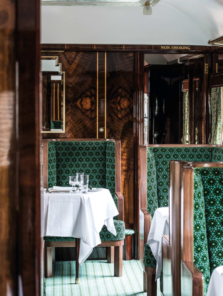 Wes Anderson Designed A Satisfyingly Symmetrical Luxury Train Carriage
