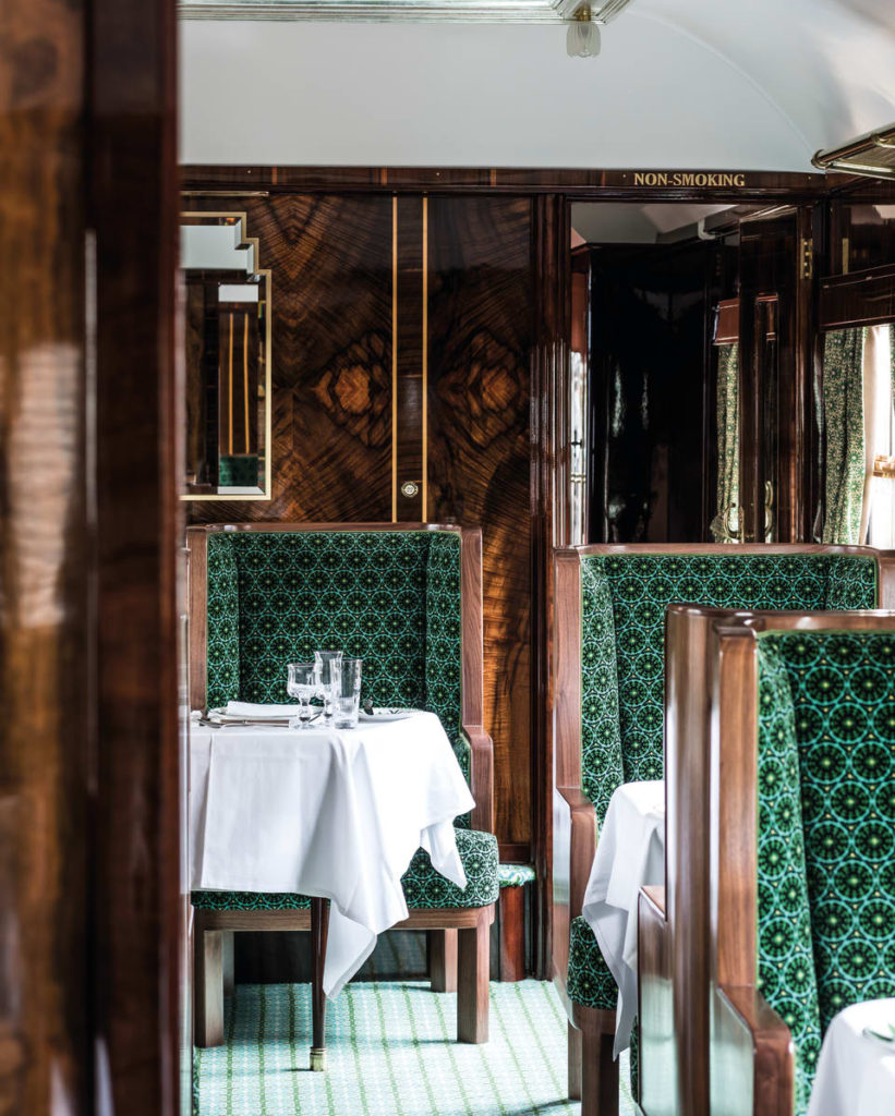 Wes Anderson Designed A Satisfyingly Symmetrical Luxury Train Carriage