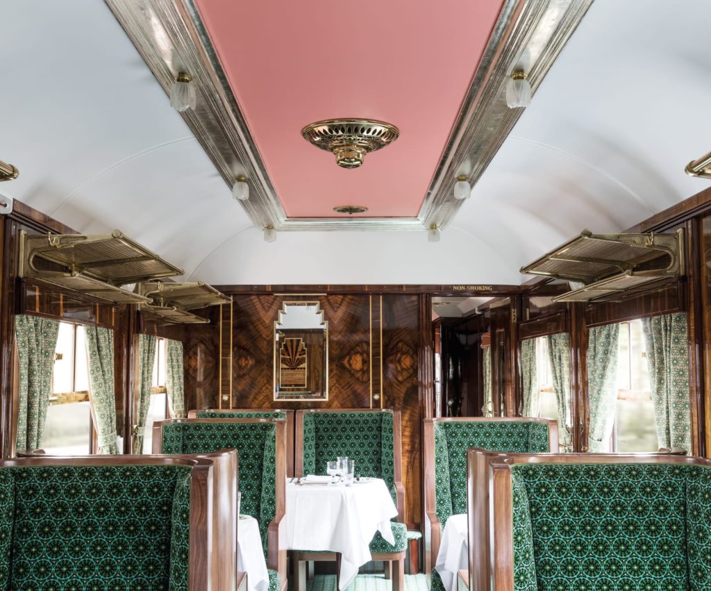 Wes Anderson Designed A Satisfyingly Symmetrical Luxury Train Carriage