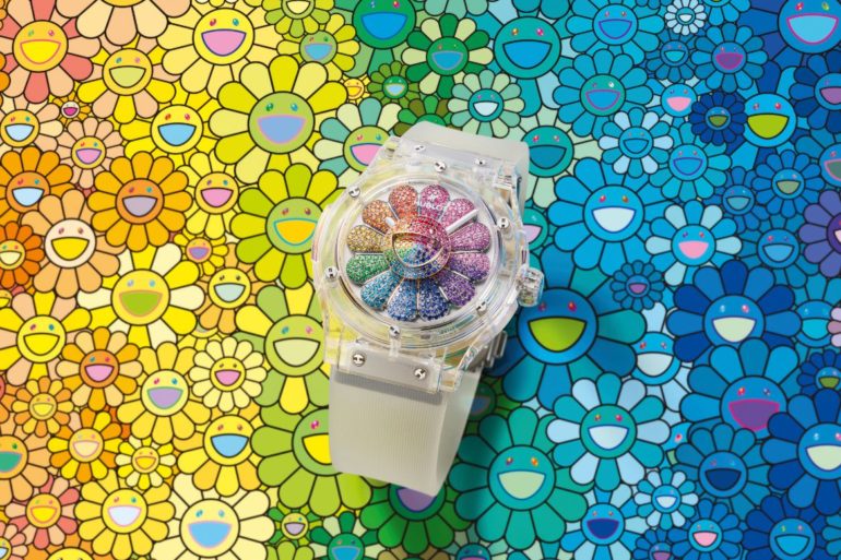 Hublot Classic Fusion Takashi Murakami Sapphire Rainbow Exudes Horological Flower Power