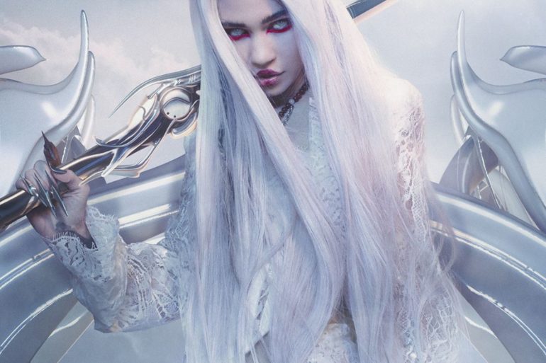 Grimes Delivers A Futuristic Ice Princess Fantasy For Dion Lee