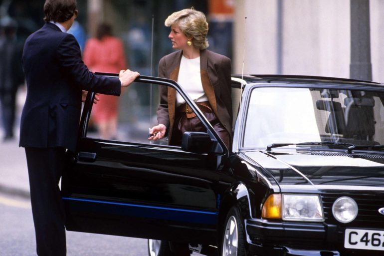Princess Diana’s Sporty Ford RS Turbo S1 Is Going Up For Auction