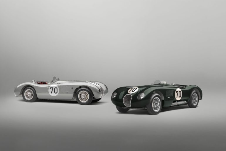 Jaguar Marks A Milestone With Two C-Type 70-Edition Cars Inspired By Le Mans