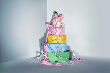 Bella Hadid Is A Pastel Sugarplum Fairy For The Swarovski Holiday Campaign