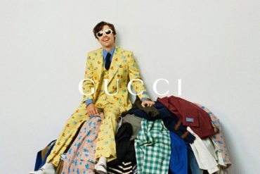 The Prodigal Son Return; Harry Styles Models His HA HA HA Collection For Gucci