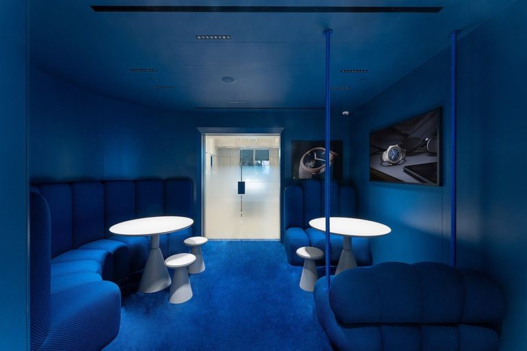H. Moser & Cie. Employs Artful Colour Drenching For First Flagship Boutique