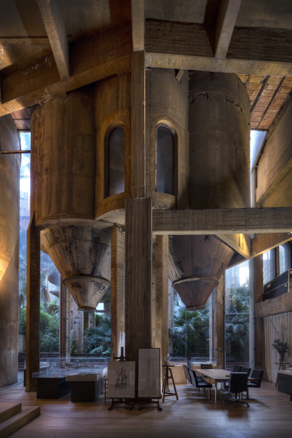 Architect Ricardo Bofill Transforms A Former Cement Factory Into A Fairytale Home