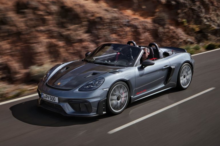 Porsche Lifts The Lid On the 718 RS With Spyder Version