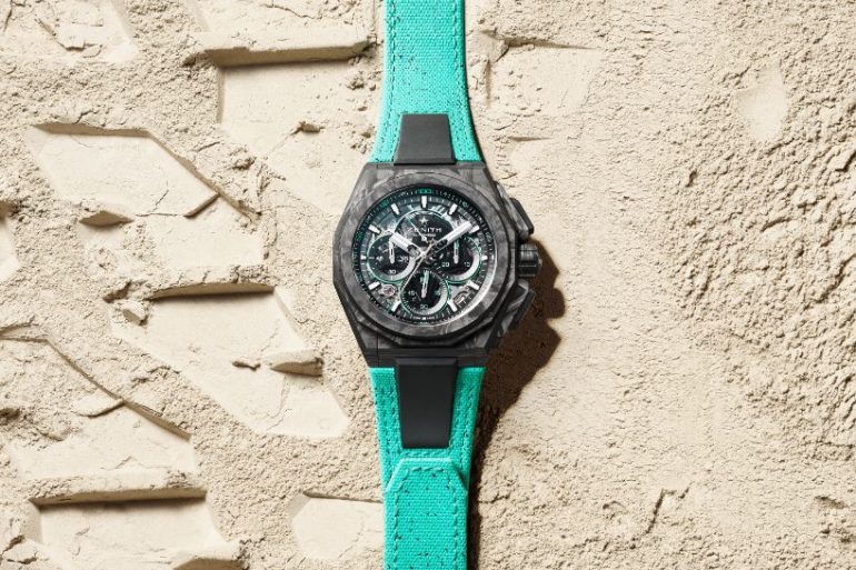 The Zenith Defy Extreme E Wears Carbon Fibre