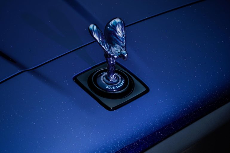 The Rolls-Royce Black Badge Cullinan Blue Shadow Has Stars In Its Eyes
