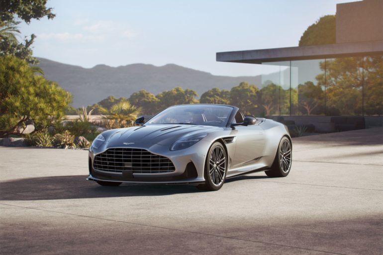 As Expected, The Aston Martin DB12 Volante Is A Stunner