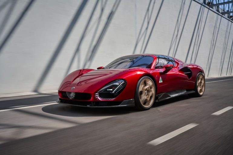 The 1960s-Inspired Alfra Romeo 33 Stradale Comes In ICE Or EV