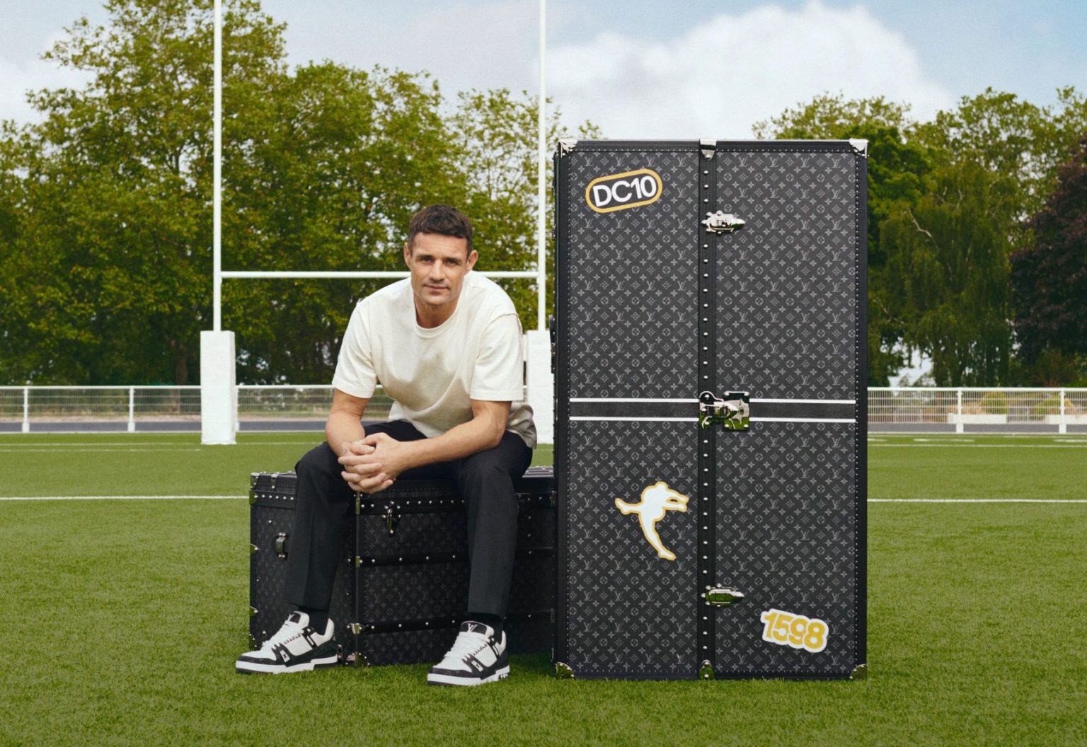 Louis Vuitton Launches Its First Malle Vestiaire With Rugby Legend Dan ...